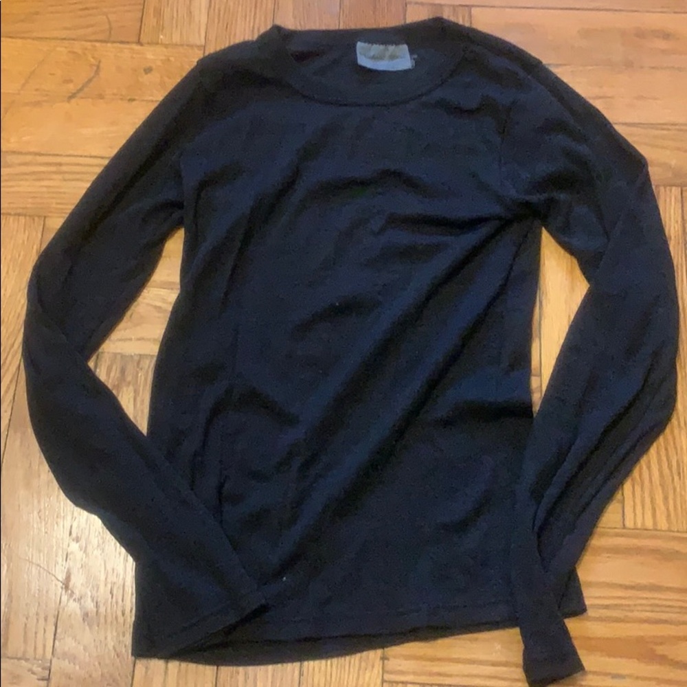 Michael stars black / dark grey fitted shirt